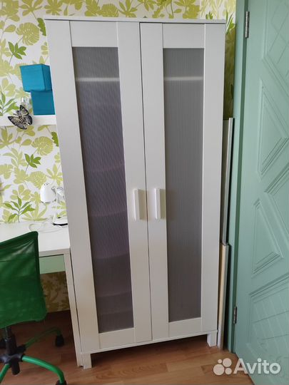 Шкаф IKEA brimnes белый бу