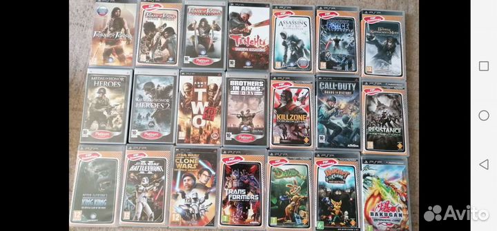 Игры PS vita, PSP