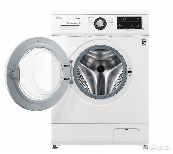 Стиральная машина LG Steam F2J3NS1W, белый