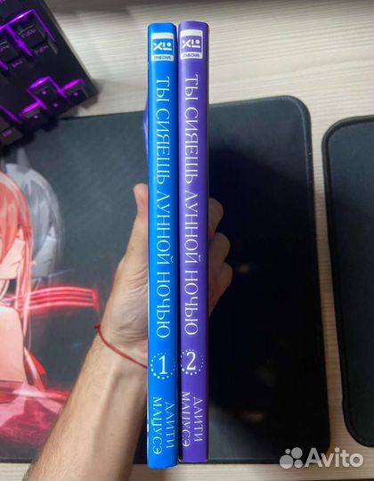 Ты сияешь лунной ночью, манга, 2 тома