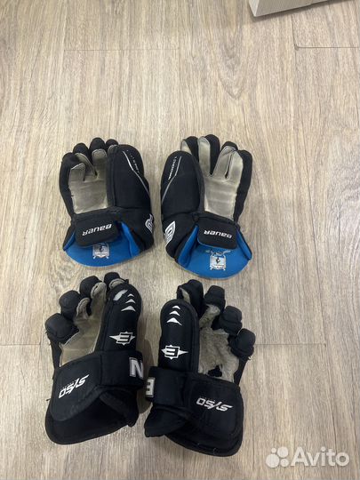 Краги хоккейные детские