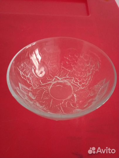 Набор хрустальных салатников новый