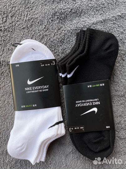 Носки nike короткие 4 комплекта заказ