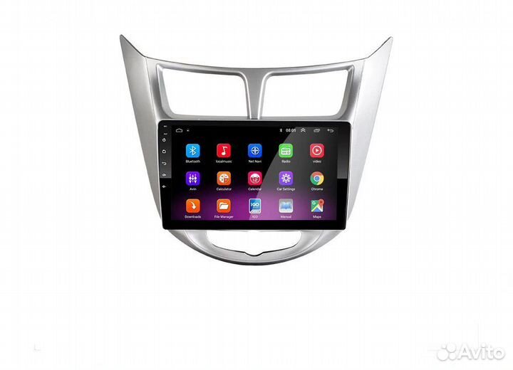 Новая магнитола для Hyundai Solaris на Android