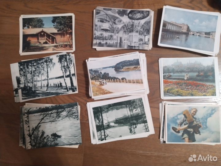 Почтовые карточки 1950-х годов
