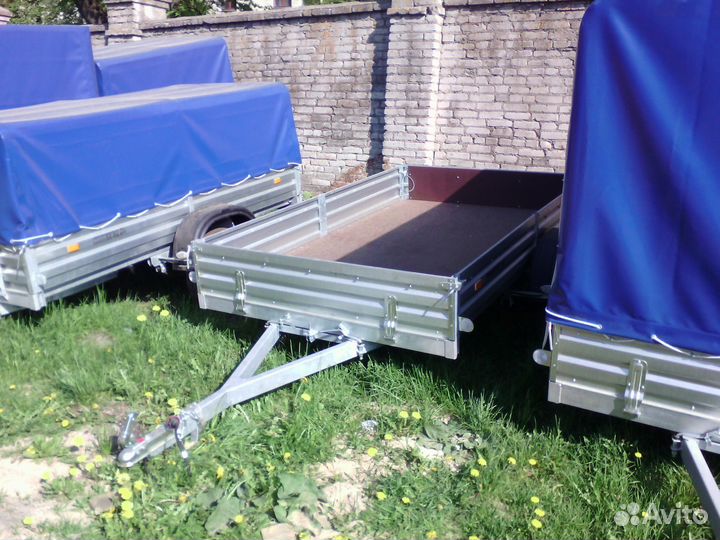 Прицеп усиленный, оцинк. для легкогово авто