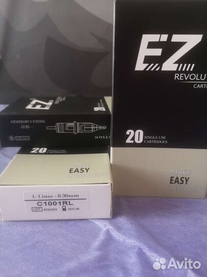 Картриджи Перманент, тату