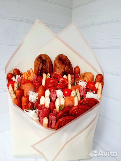 Мужской букет / мясной букет/съедобный букет