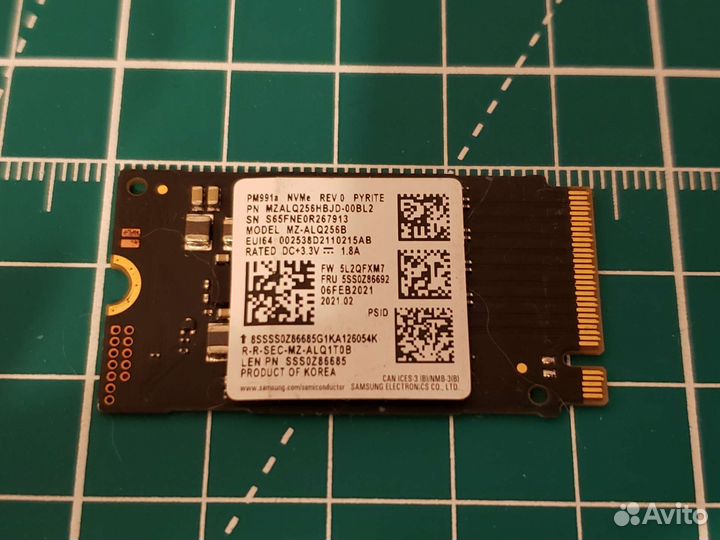SSD m.2 Samsung 256GB