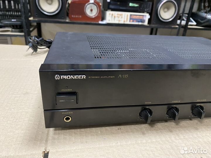 Усилитель pioneer-A 115 цвет (черный )