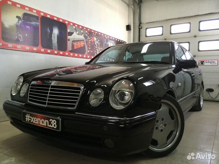 Mercedes-Benz E220 билед линзы MTF, чистка