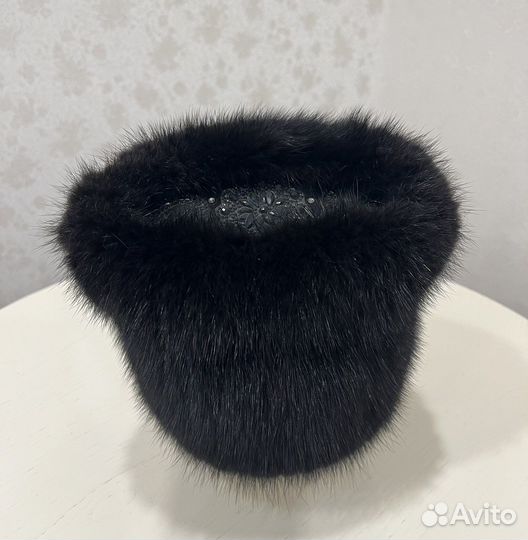 Шапка норковая женская