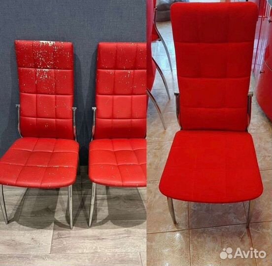 Перетяжка, ремонт мягкой мебели