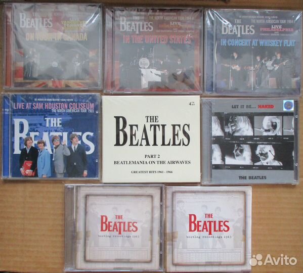 The Beatles Japan OBI CDs Mint