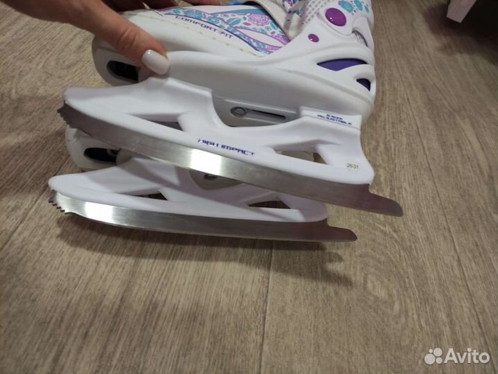 Коньки детские раздвижные Nordway р 26-31