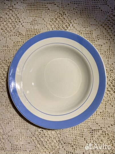 Тарелка Саракташский фаянсовый 60-е годы