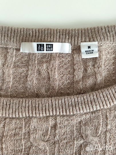 Джемпер Uniqlo с кашемиром и шерстью