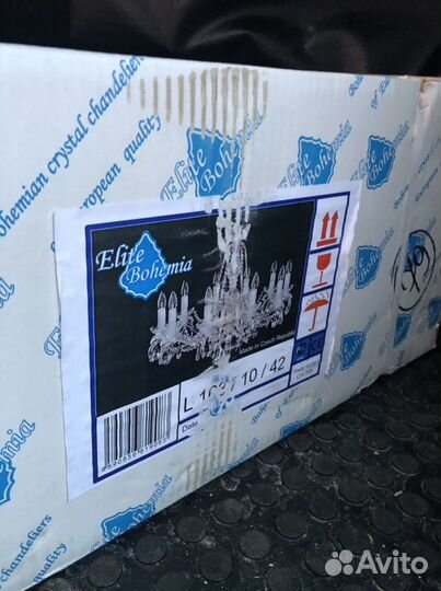 Люстра хрустальная Elite Bohemia L163/10/42