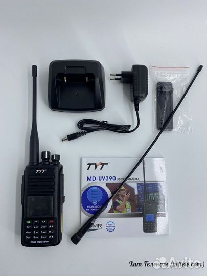 Портативная рация TYT MD-UV390 DMR (с GPS)