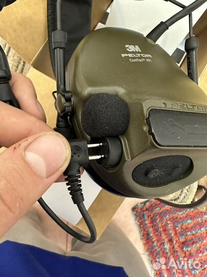 Активные наушники 3m peltor xpi с гарнитурой