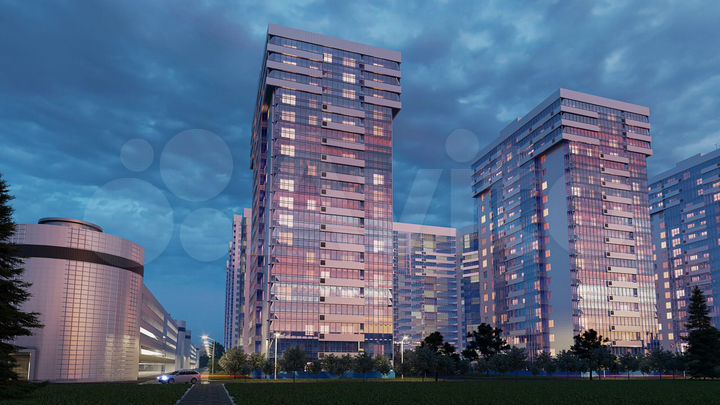 1-к. квартира, 21,4 м², 19/19 эт.