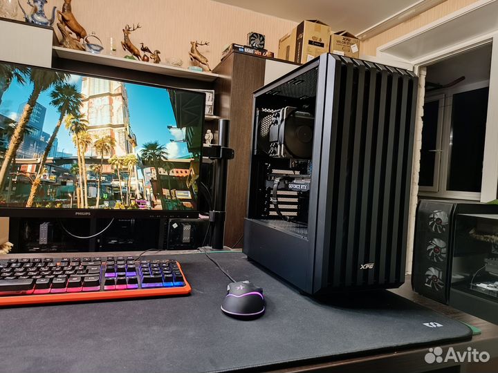 Игровой топ пк Ryzen 5 8400F+ RTX4060+ 32Gb DDR5