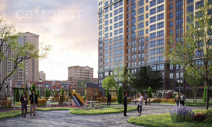 3-к. квартира, 90,2 м², 15/16 эт.