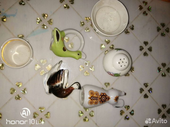 Солонка фарфор, вещи СССР