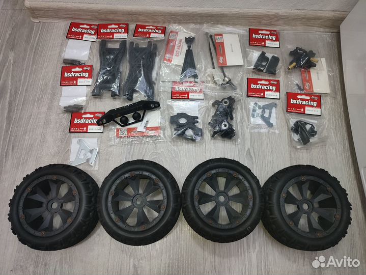 Радиоуправляемая модель BSD utor 1/8 машинка