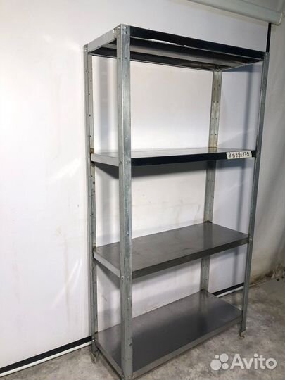 Стеллаж нержавейка 94х39х175