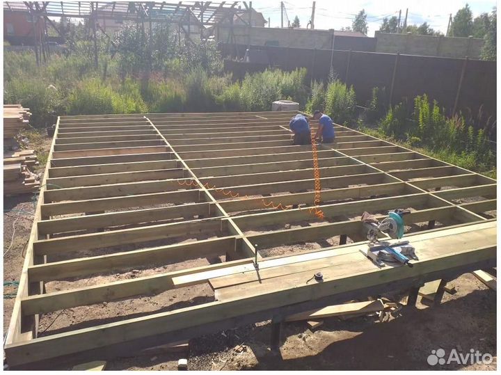 Свайный фундамент. Реконструкция под ключ