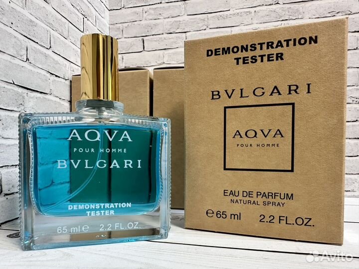 Тестер ОАЭ 65 ml bvlgari Aqva pour Homme