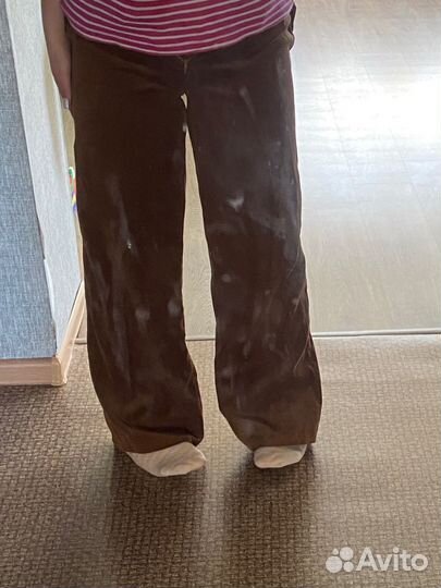 Вельветовые штаны