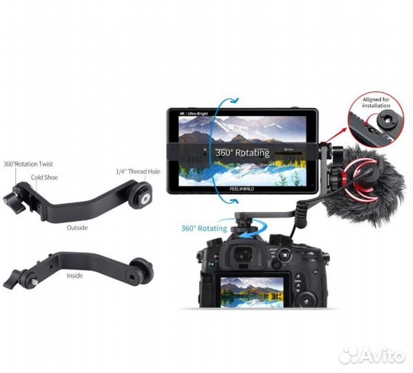 Операторский монитор Feelworld LUT6 hdmi