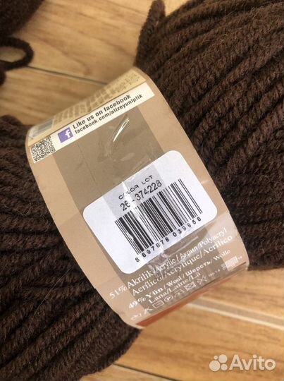 Пряжа (Alize lanagold plus)