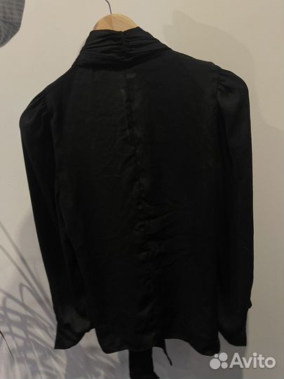 Блузка zara с бантом