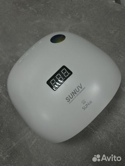 Лампа SUN 4S LED/UV розовая (оригинал) кварц