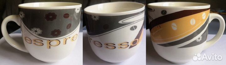 Бюветницы, кружки - фарфор, керамика, дерево