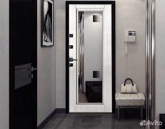 Дверь для дома и дачи металлическая с коробом