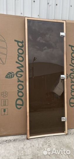 Стеклянные двери для бани и сауны