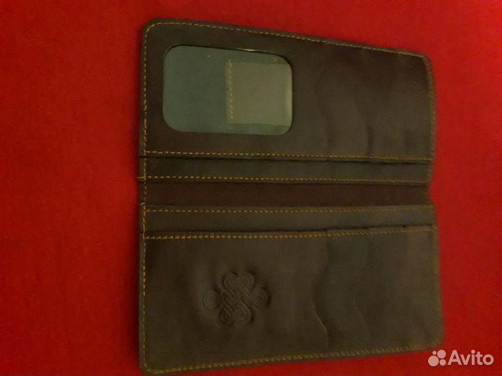 Кошель кожаный