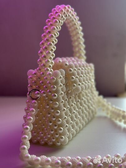 Сумка из бусин ручной работы