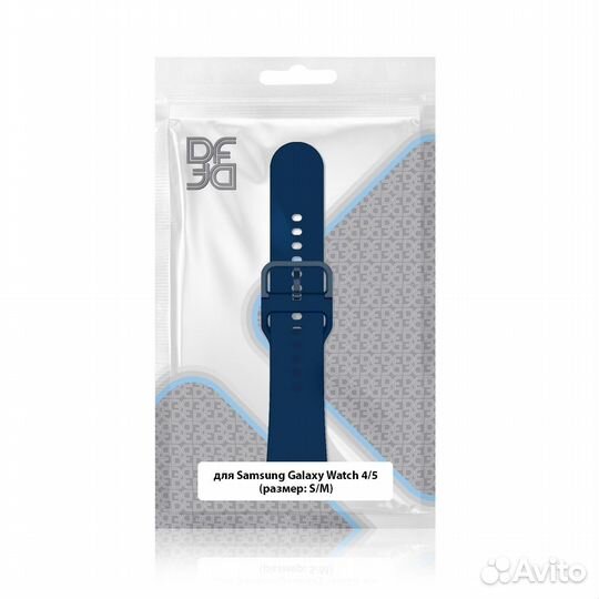 Ремешок S/M классический силиконовый для Samsung G
