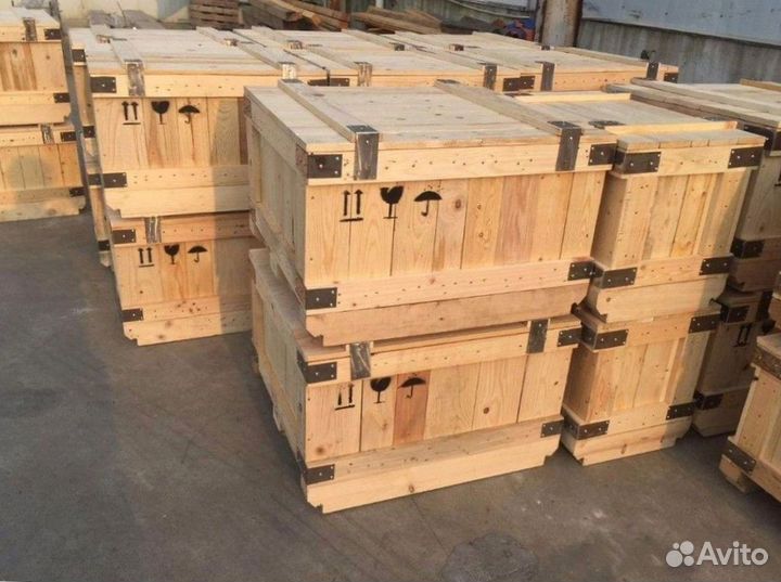 Ящик деревянный для транспортировки грузов