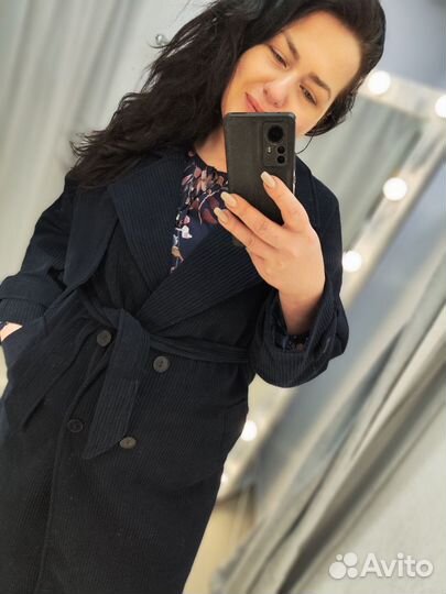 Тренч пальто плащ 52 54 56 58 60