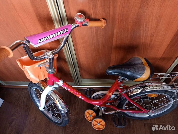 Велосипед для девочки 16 дюймов