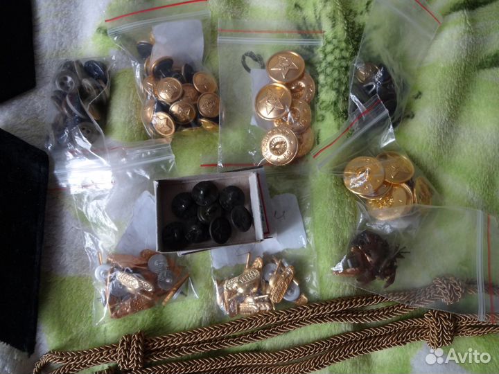 Военная фурнитура одним лотом