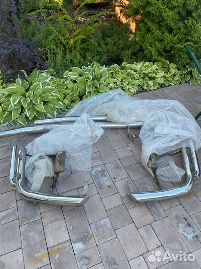 Защита бампера toyota land cruiser 200