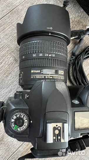 Зеркальный фотоаппарат Nikon d70s