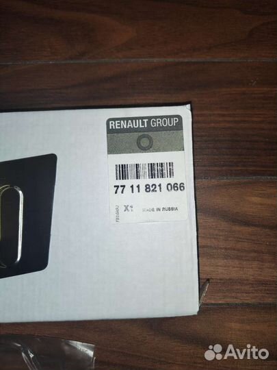 Накладка на задний бампер рено дастэр